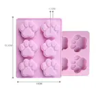 Носки с принтом медвежьей лапы собаки силиконовая форма в виде кота Для Fondant (сахарная) резинки последние шоколадные ремесел шоколадное печенье для конфет выпечки прессформы Инструменты для тортов