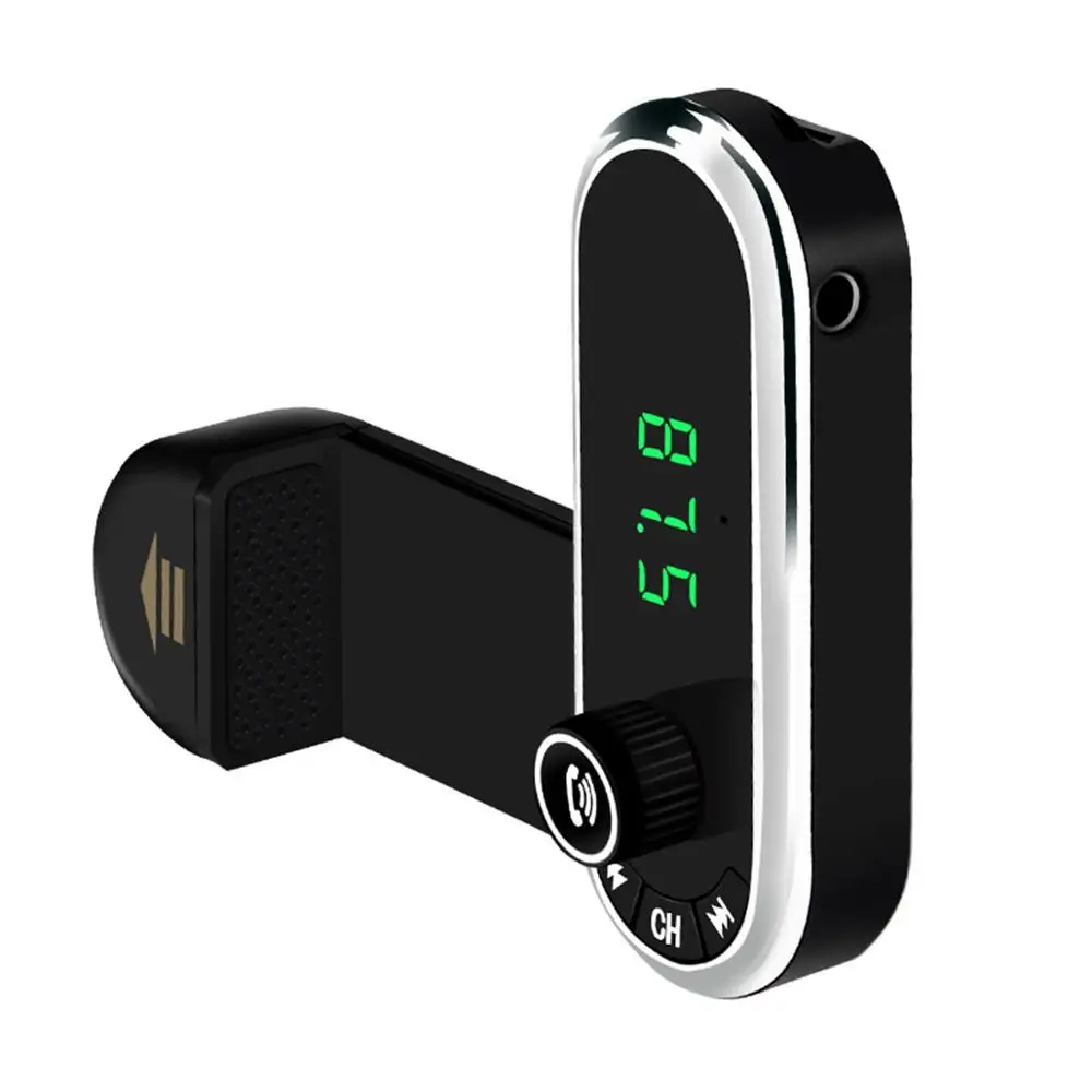 Автомобильный FM-передатчик Bluetooth с креплением для телефона автомобильное