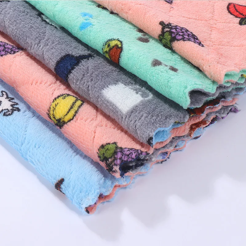 Впитывающая салфетка из микрофибры для мытья посуды 8 шт. | Дом и сад