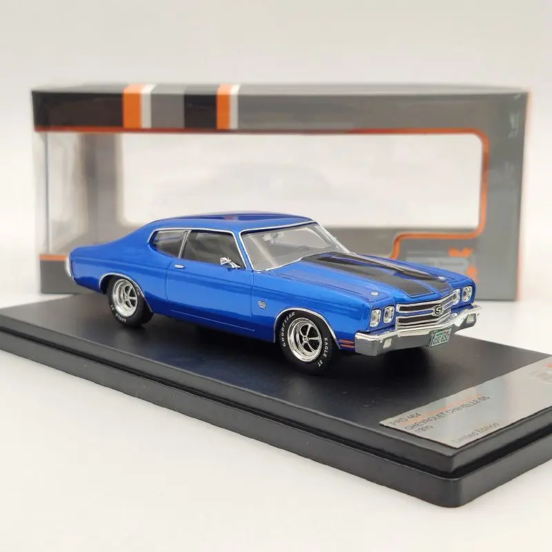 Premium X 1/43 For Ch~vrolet Chevelle SS 1970 Blue/Green Diecast Models Car Limited | Игрушки и хобби