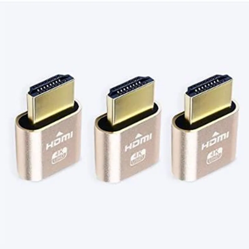 DTECH HDMI манекен вилка стандарта США 4K эмулятор отображения Совместимость Windows Mac OSX