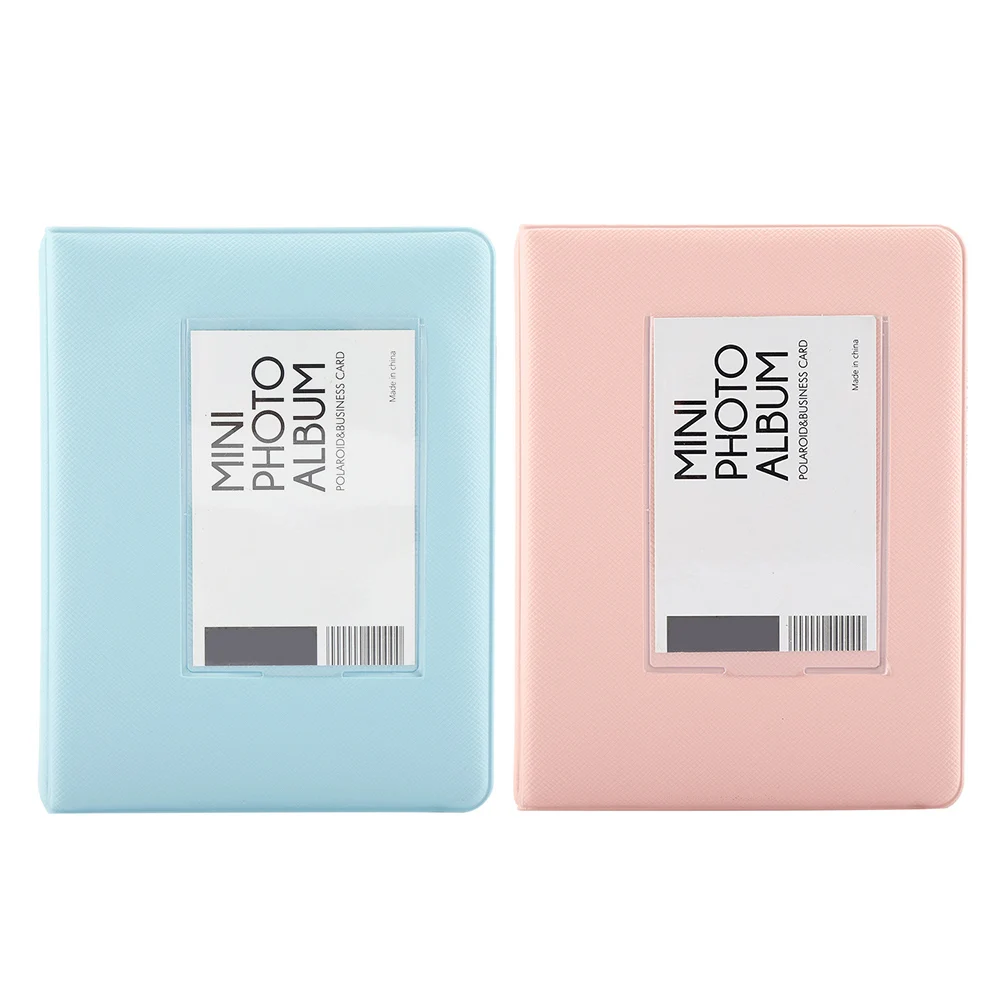 Мини альбом для мгновенных фотографий 3 дюйма 64 кармана|Фотоальбомы| |