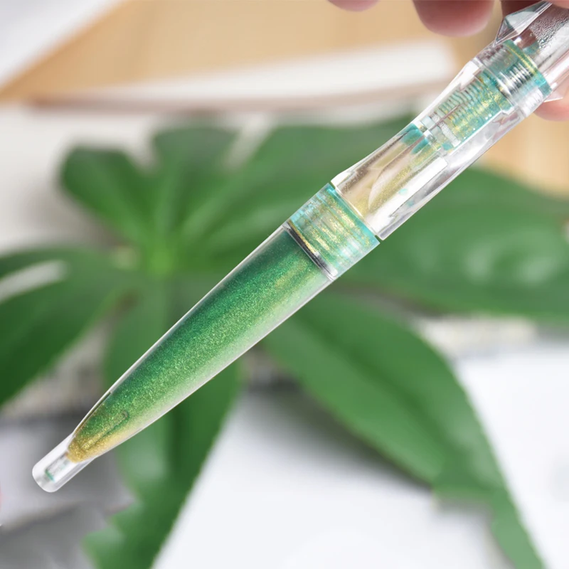 Ручка перьевая прозрачная для письма и каллиграфии демонстрационный карандаш EF F