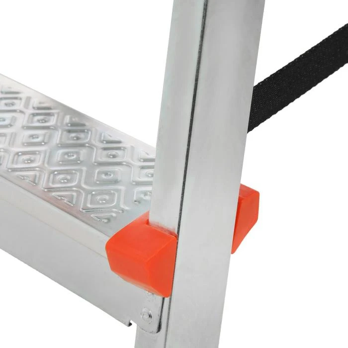 Складная стремянка YARUS двусторонняя из стали для лестниц строительства и ремонта.