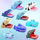 Лидер продаж 2021, новый креативный маленький размер, пасть крокодила, стоматолог, укус пальца, забавные приколы, игрушки для детей