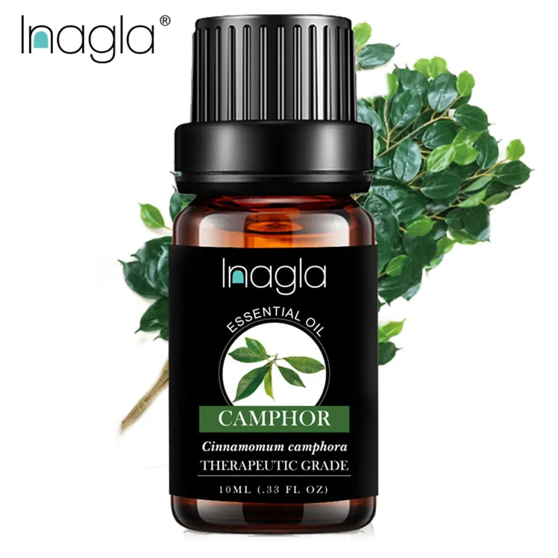 Inagla 10 мл эфирные масла Camphor 100% чистые натуральные для ароматерапии диффузное