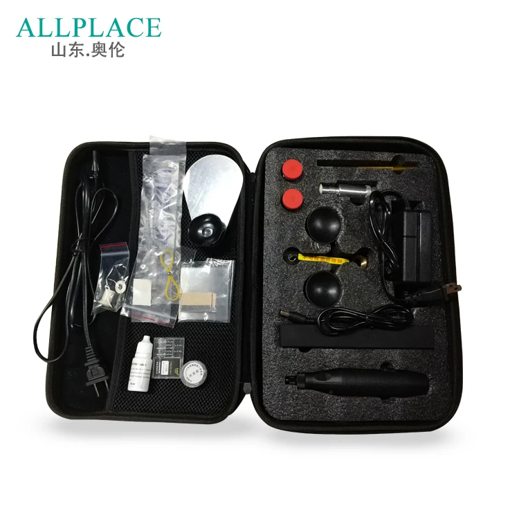 

Portable Professional Windshield Repair Kit with UV lamp