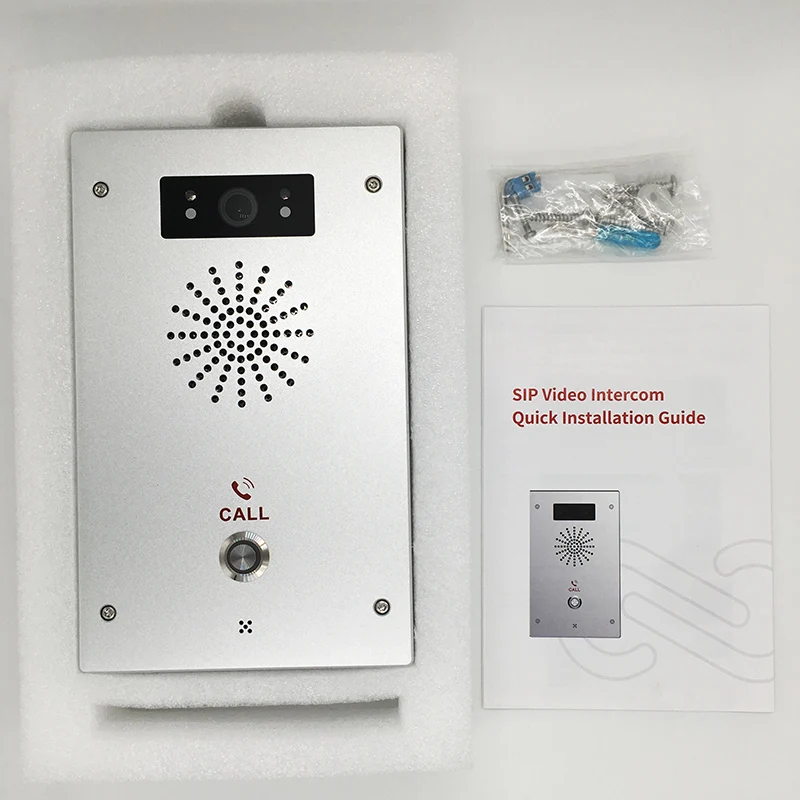 Аварийный видеодомофон VoIP для сада экстренный вызов и срочная помощь мгновенный
