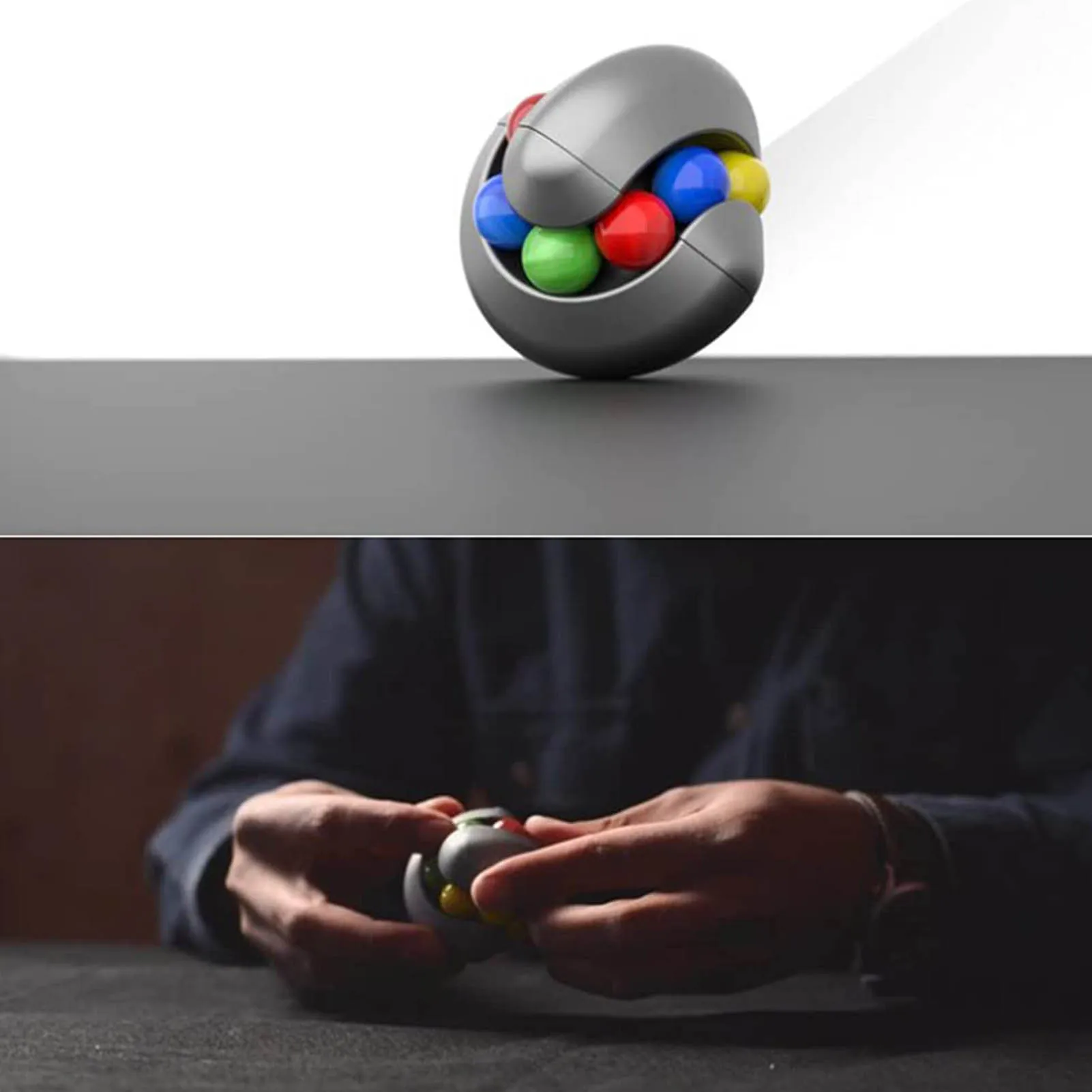 Забавная игрушка-головоломка Torshn для успокоения вращающаяся волшебная