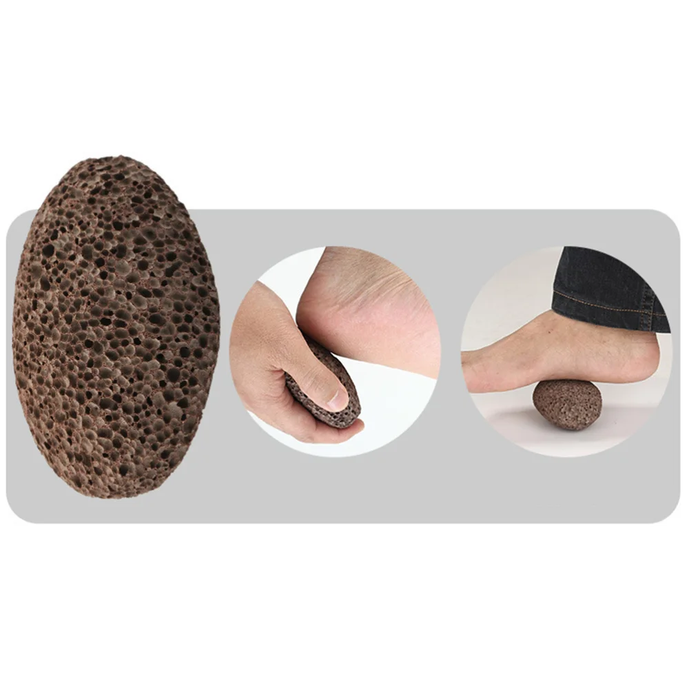 

10PCS Foot File Foot Grinde Shovel Nail Clippers Lava With Storge Bag For Men