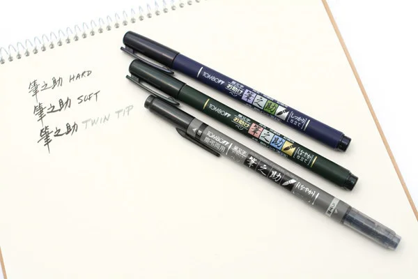 1 шт./компл. TOMBOW Япония ручка-кисть для каллиграфии занятий латиноамериканскими танцами Зиг каллиграфическая ручка маркер для белой доски scriptliner бизнес планирования школьные принадлежности канцелярские товары