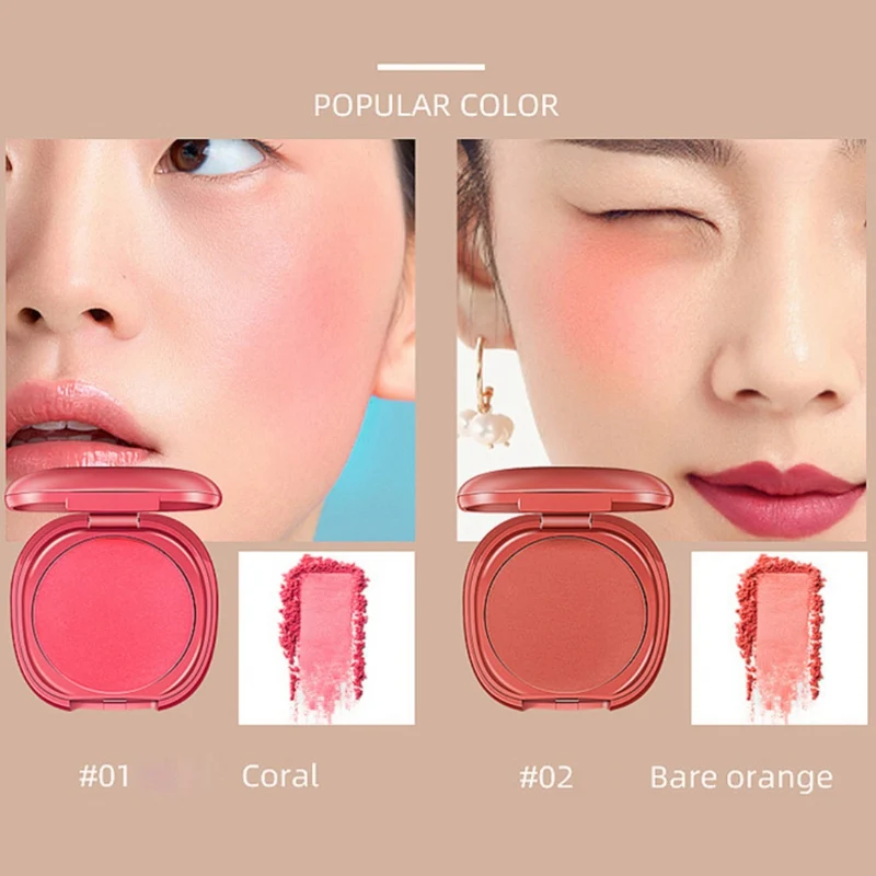 Градиентные румяна водостойкие стойкие осветляющие цвет кожи макияж для