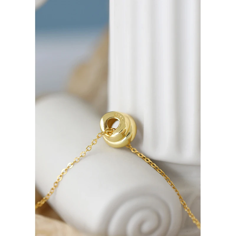 Женское ожерелье из серебра 925 пробы с ракушками | Украшения и аксессуары