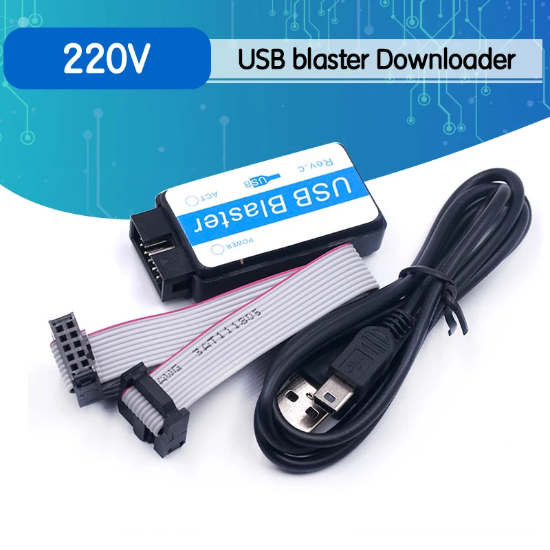 10 шт. USB Blaster мини кабель 10-Pin JTAG Соединительный для CPLD FPGA NIOS программатор поддержка