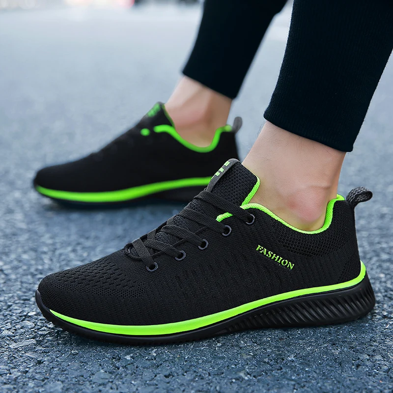 

Casual Shoes Men Lac-up Men Shoes Lightweight Comfortable Breathable Walking Sneakers Tenis masculino Zapatillas Hombre