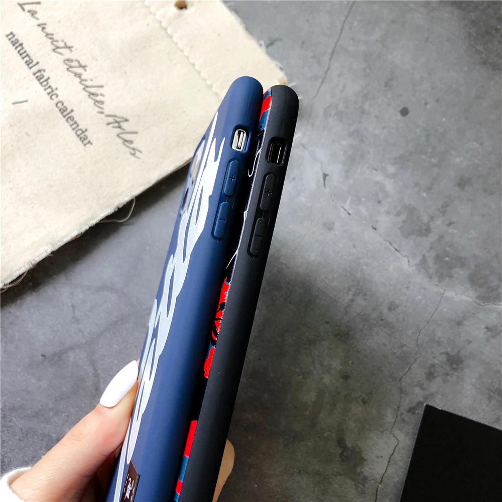 

Fashion Dutch brand street patta Phone Case for iPhone 12 11 Pro X XR XS MAX 7 8 6 Plus SE2 Camouflage soft Silicone Cover Coque