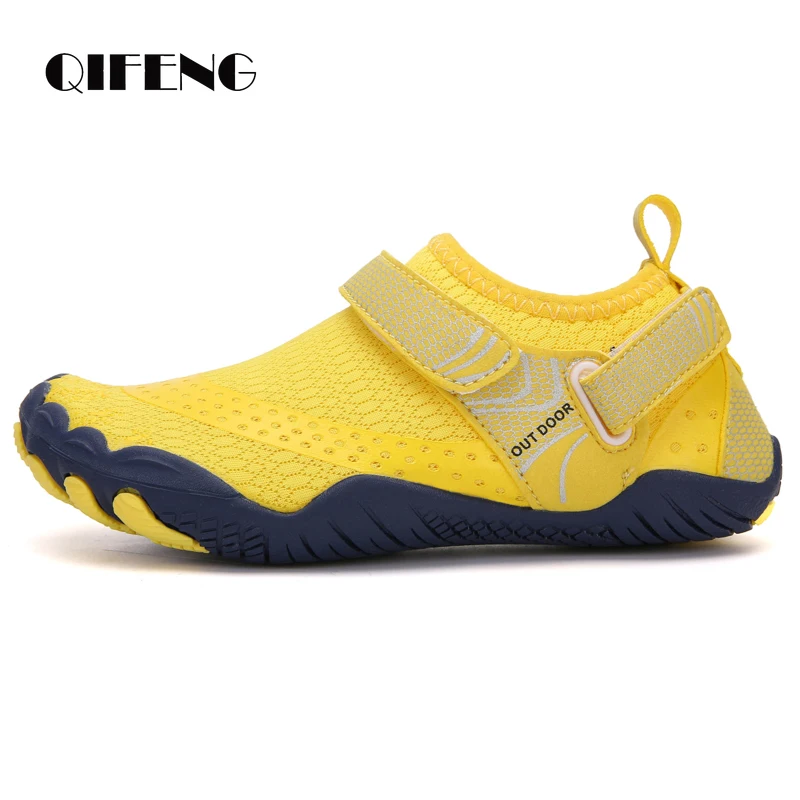 Girls Boys Sport Water Beach Shoes Student Kids Summer Children Breathable Clogs Sandalias Indoor Gym Shoes Black Mesh Sneakers