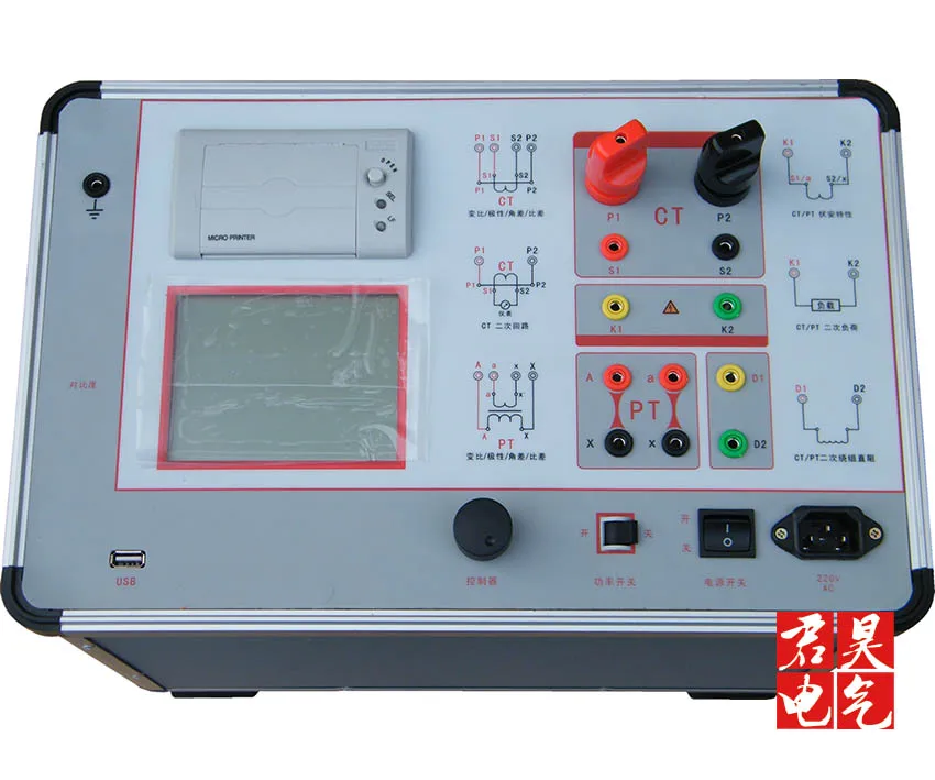 

Comprehensive tester for transformer characteristics / full function one way