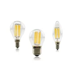 G45 лампой накаливания E27 Led 220v Винтаж Edison светодиодная лампа 4 Вт 8 Вт 12 Вт 16 Вт C35 C35L E14 Свеча светильник крытый светильник Настенный светильник