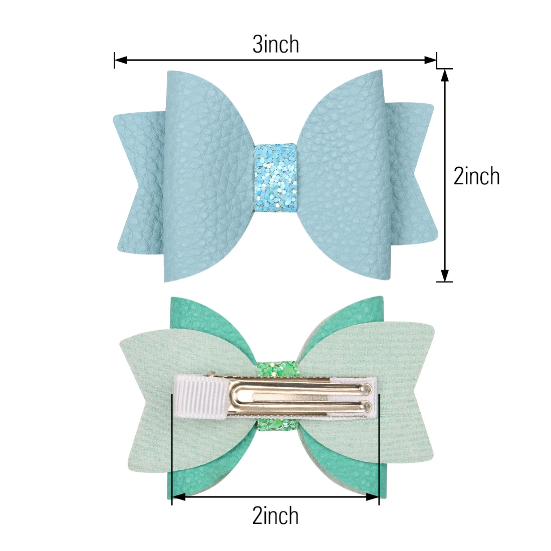 12 шт./компл. милые детские заколки пряжки для девочек с бантом из искусственной