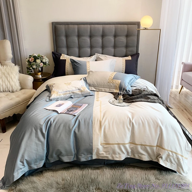 Из чистого хлопка Постельное белье 80TC длинноволокнистый хлопок светильник со