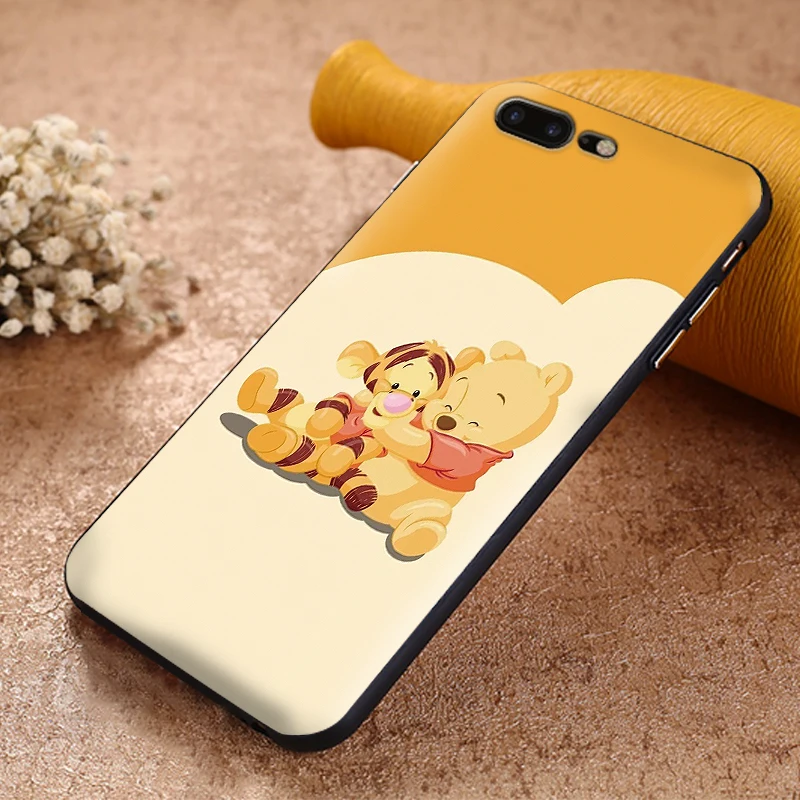 Чехол для телефона с изображением тигра Винни Пуха iPhone 11 Pro X XR XS Max 7 8 6 6s Plus 5 S Новый