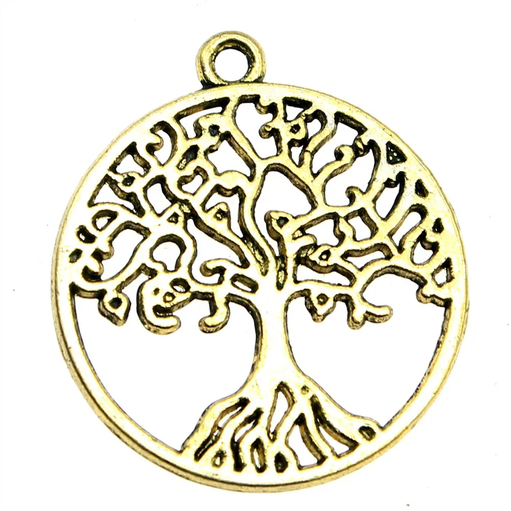 20 шт 3 вида цветов Дерево жизни Подвески для изготовления ювелирных изделий