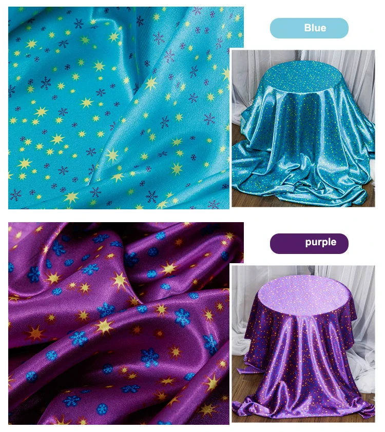 Черный материал с принтом звезд рукоделие сделай сам ткань обивка Атлас|fabric