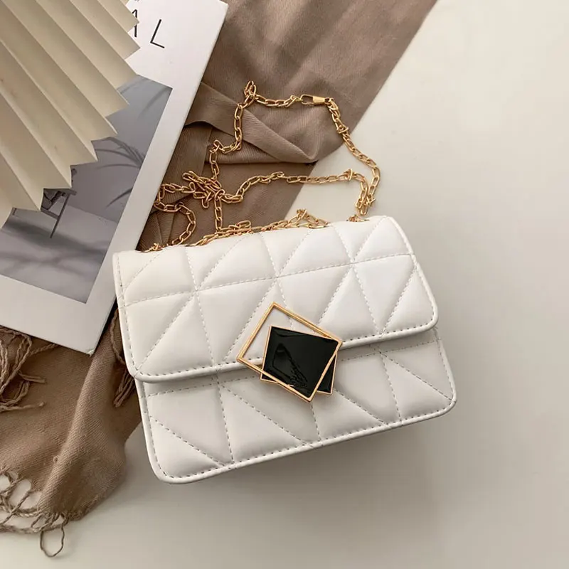 

Winter New Casual Female Handbags Designer Simple Style Shoulder Bag Square Trend Women's Crossbody Bags Ladies Purses