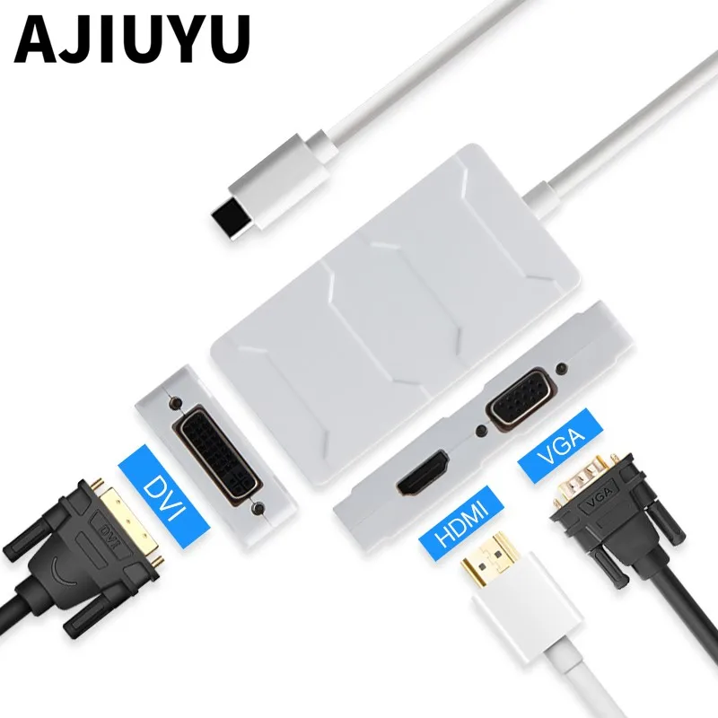 Usb хаб AJIUYU C переходная док станция USB 3 0 HDMI для MacBook Pro Air аксессуары разветвитель