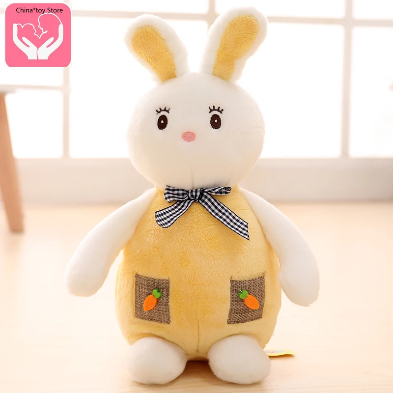 

Cute rabbit plush toy little white rabbit doll child holding sleeping doll doll girl birthday gift Plush PP Cotton