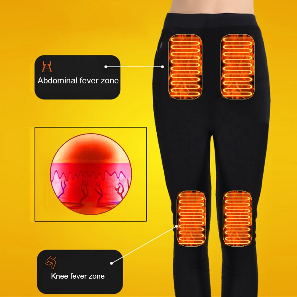 Зимнее термобелье умный электрический комплект нижнего белья для мужчин и