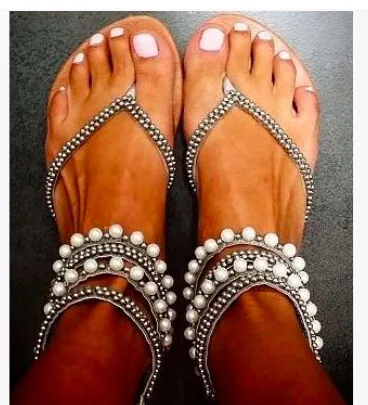 

Shoes Bring Beads Sandals Women's