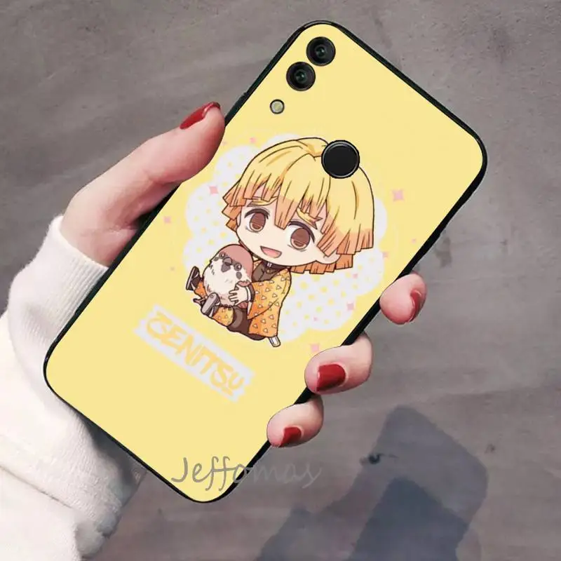 

Demon Slayer Kawaii Anime Phone Case For Huawei Honor 7C 7A 8X 8A 9 10 10i Lite 20 NOVA 3i 3e