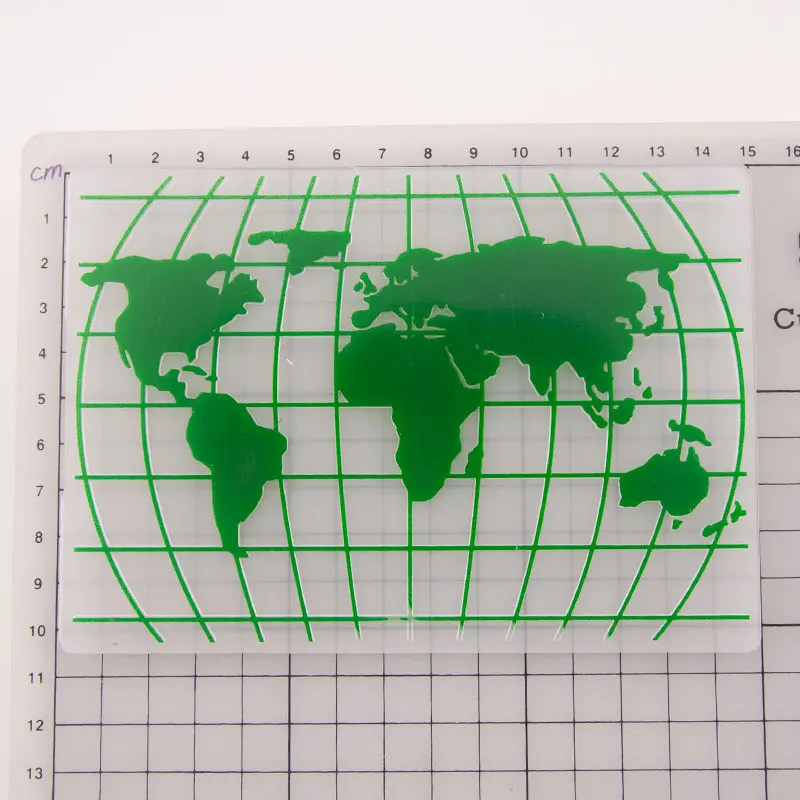 Горячая пластиковая голова оленя фигурки ремесло карты делая бумага карточка