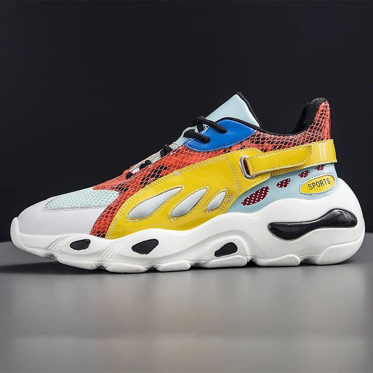 2019 Осенняя спортивная обувь из натуральной кожи женская на плоской подошве