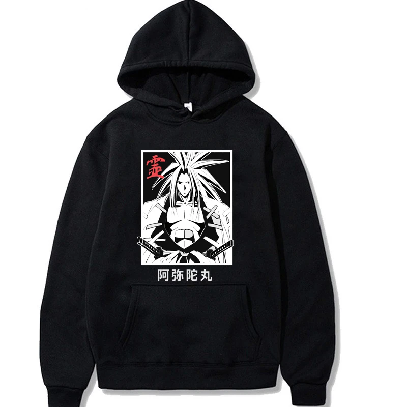 

Print Sudaderas Sweatshirt Shaman King Harajuku Hoodie Women Men Winter Jacket Kawaii Sweatshirt Korean Style Pullovers Clothes