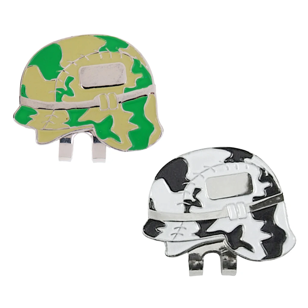 Зажим для шляпы гольфа со съемным магнитным маркером мяча стильный симпатичный