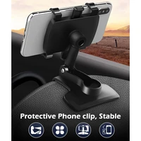 car mobile phone holder for iphone 11 12 smartphone holder dashboard gps support car phone holder for huawei car styling tools