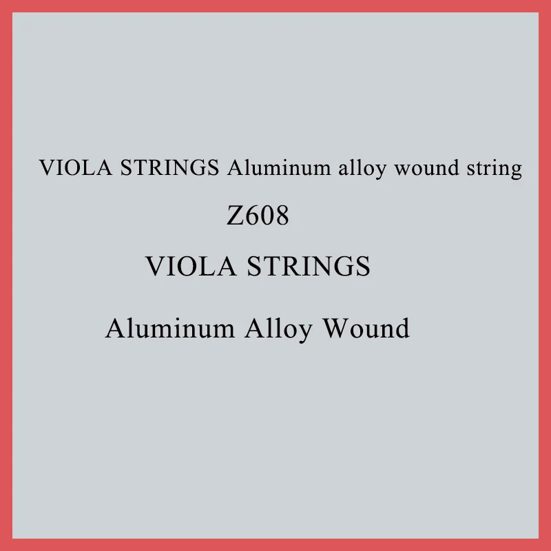 

VIOLA STRINGS Aluminum alloy wound
