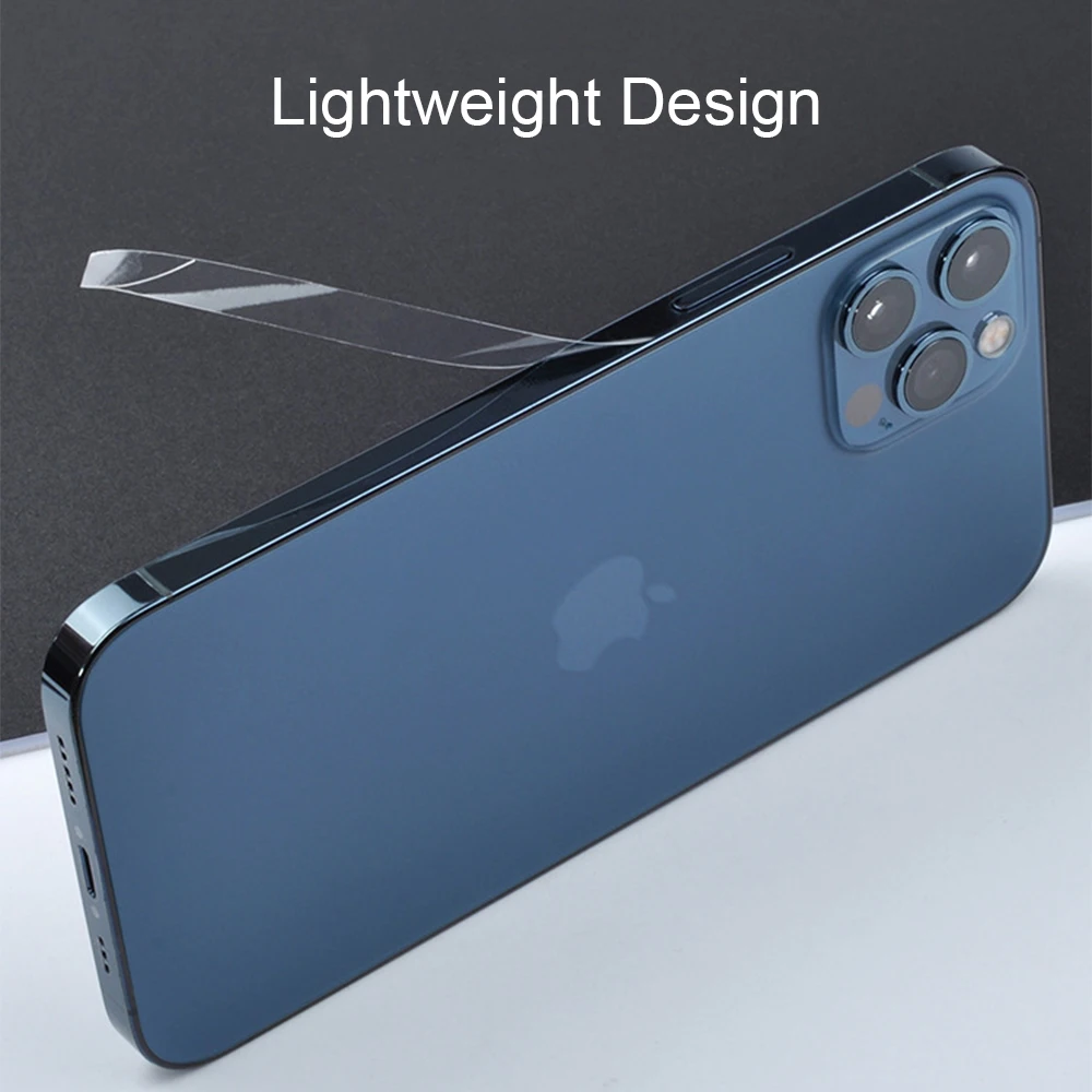 2Sets Slim HD Clear Mobile Phone Protective Side And Camera Film For iPhone 14 13 12 11 Pro Max XR X XS 8 TPU Hydrogel Rim Film