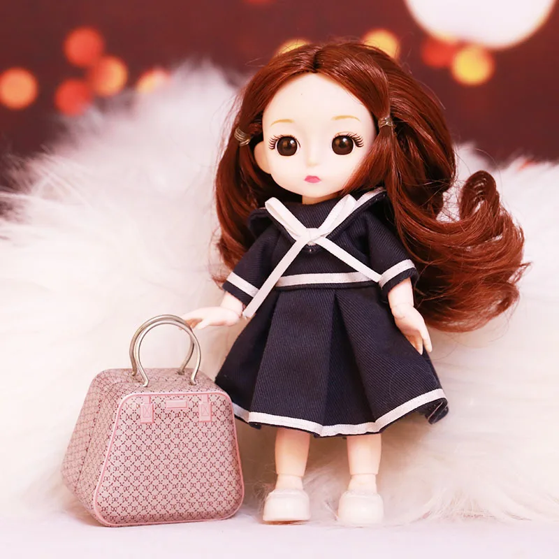 Кукла шарнирная 17 см 13 дюймов с одеждой|Куклы| |