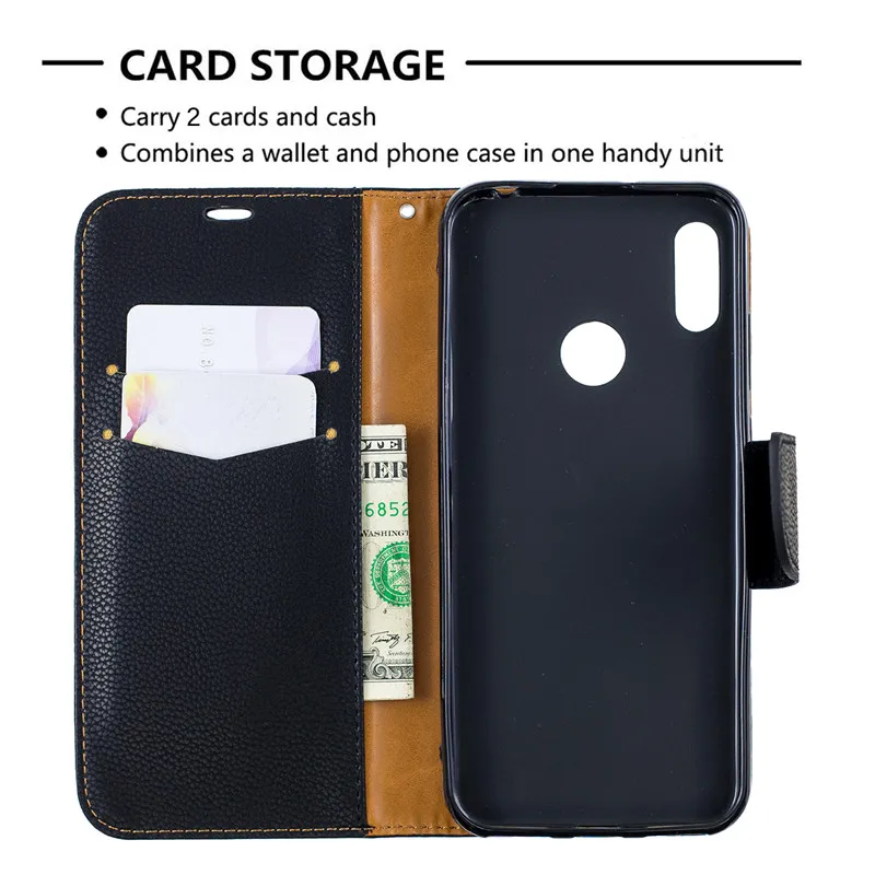 Honor 8A Case For Huawei Honor 8A Cover Coque For Huawei Honor8A 8 A Case Luxury Book Flip Leather Wallet Phone Cases Capa