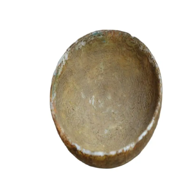 

Chinese Old Jade Bowl Ornaments Sculpture Of Ancient Characters And Patterns