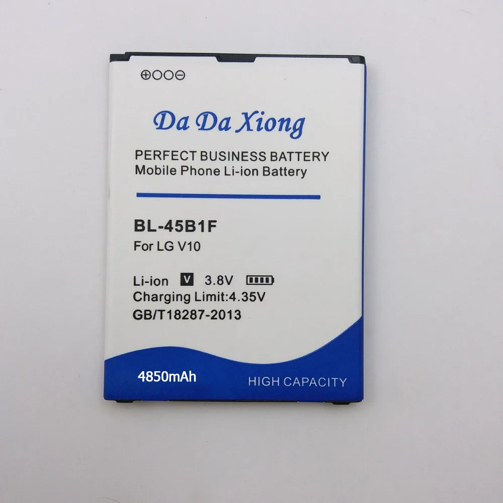 Аккумулятор Da Xiong 4850 мА/ч, BL-45B1F BL45B1F Батарея для LG V10 H961N F600 H900 H901 VS990 H968 телефон Батарея