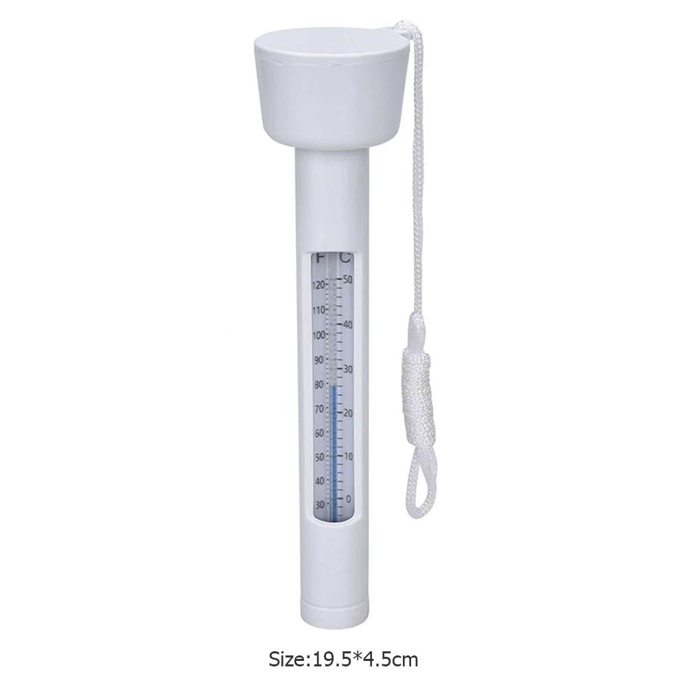 

Durable Swimming Pool Floating Thermometer Multi-functional Practical Spa Hot Tub Ponds Temperature Measuring Meter