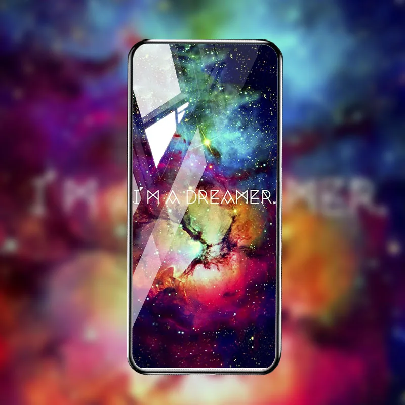 Q052 3D DIY чехол из закаленного стекла для OPPO Realme X2 Pro 5 3 XT чехол силиконовый чехол OPPO F11 Pro Q X Lite 2 A5 A3s Reno Ace чехол s Coque - Color: Q052