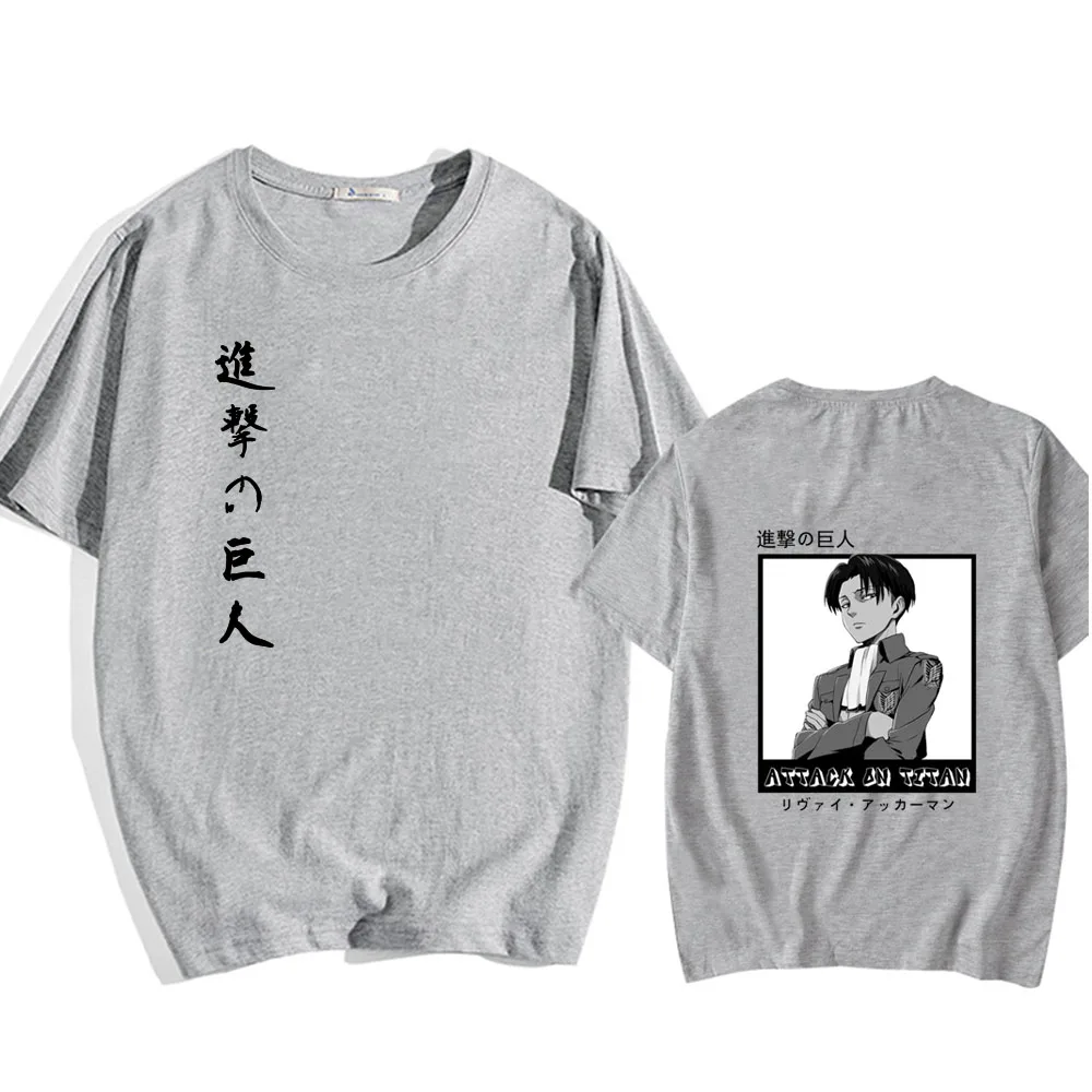 

Attack on Titan T Shirt Couple Graphic Tees Unisex Tshirt Female