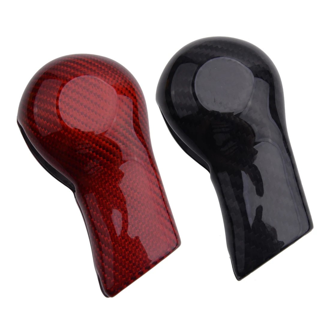 100% новый углеродного волокна панель для рычага переключения передач накладка