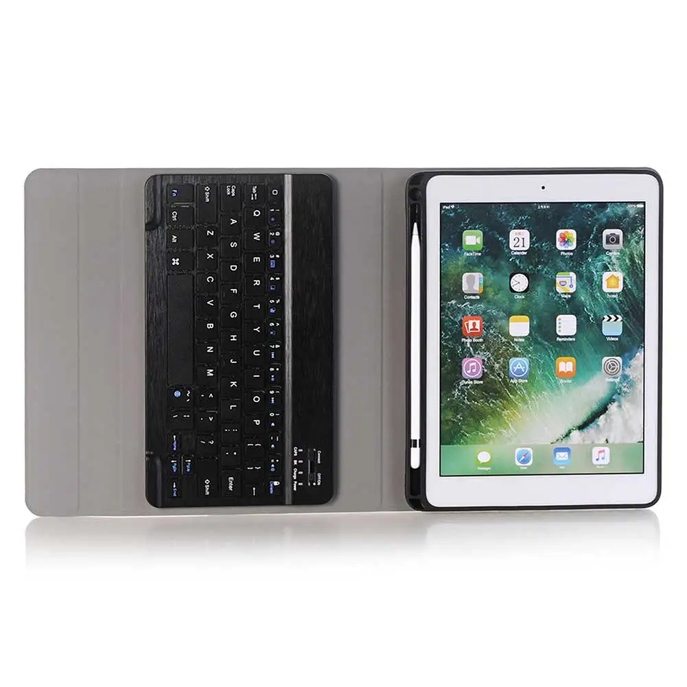 Ультратонкий чехол с беспроводной Bluetooth-клавиатурой для iPad 10 2 дюйма 2019 защитный